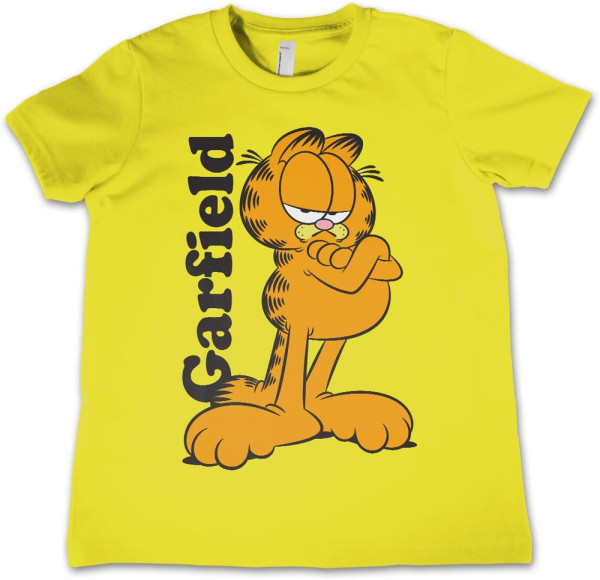 Garfield Kids T-Shirt Kinder Yellow