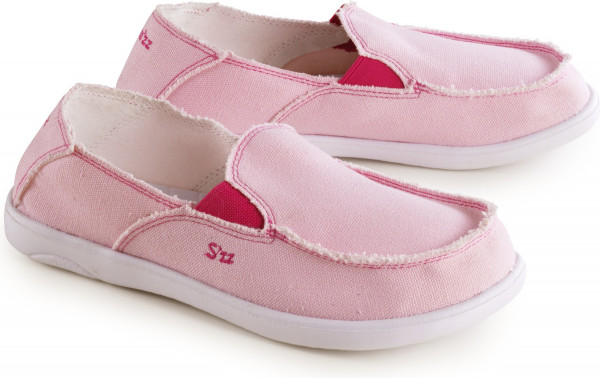 Schu'zz Schuzz Damen Mokkassins Schuhe Rosalie R3 - Rose & blanc / Rosa
