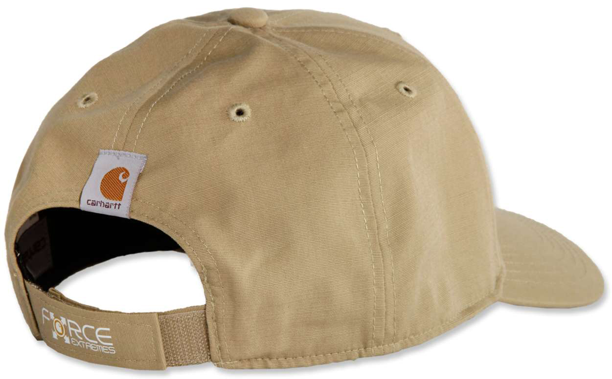carhartt men's force fishing hook Carhartt Herren Cap M Force Ext. Fish Hook Logo Cap Dark Khaki | Caps /  Mützen | Herrenbekleidung | Workwear