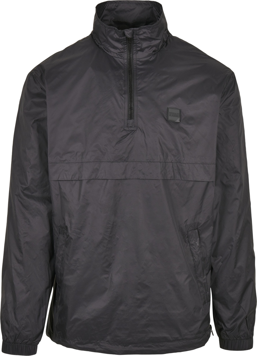 Urban Classics Jacke Stand Up Collar Pull Over Jacke Schwarz - Herren / Unisex