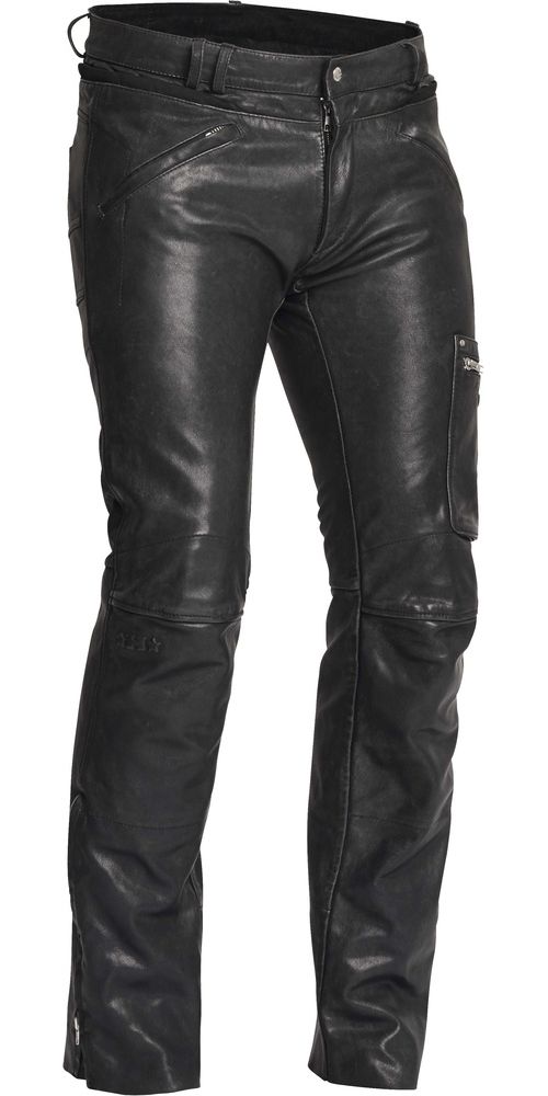 Halvarssons Motorrad Hose Leather Pants Rider Schwarz 710-68233000 - Herren / Unisex