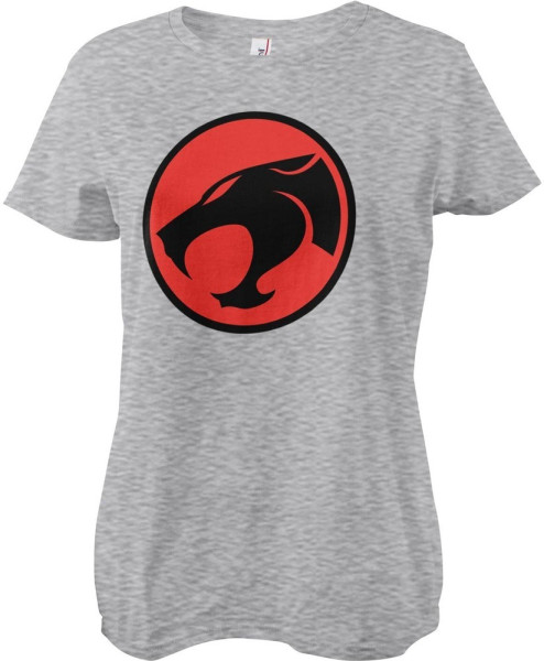 Bored of Directors Thundercats Logo Girly Tee Damen T-Shirt Heathergrey