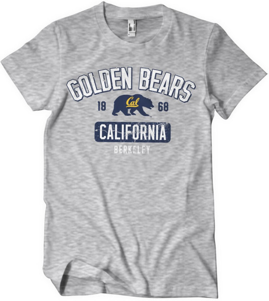 Berkeley University of California Golden Bears Washed T-Shirt Heather-Grey