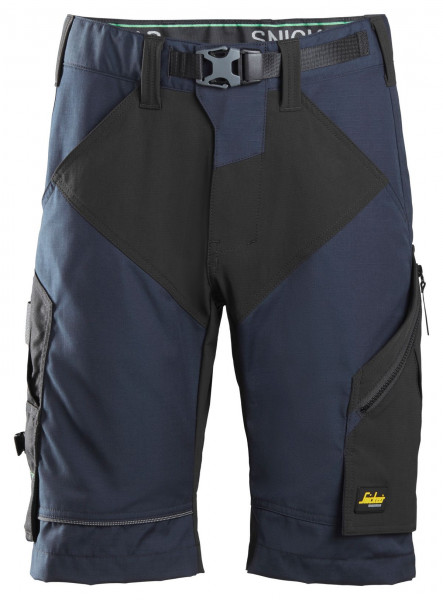 Snickers FlexiWork Arbeitsshorts Navy-Schwarz