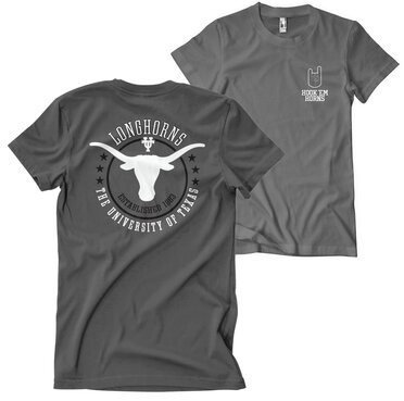 University of Texas Hook 'Em Horns T-Shirt Darkgrey
