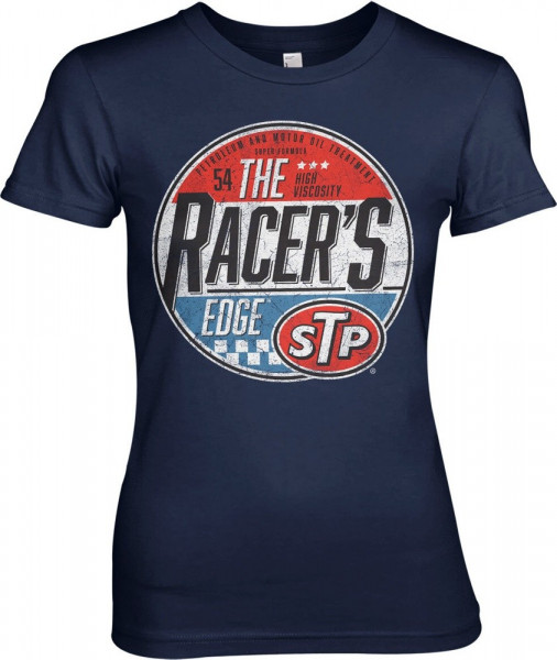 STP The Racer's Edge Girly Tee Damen T-Shirt Navy