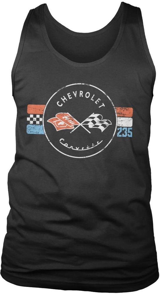 Corvette Tank Top 235 Retro Tank Top GM-7-CORV007-H65-12 - Herren / Unisex
