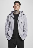 Southpole Hoodie Taped Tech Fleece Full Zip Hoody Black