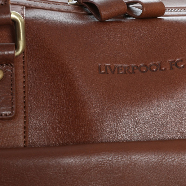 Liverpool FC Leder-Sporttasche, braun