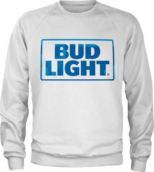 Budweiser Red Logo Sweatshirt White