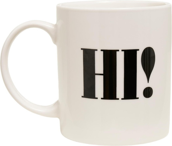 Mister Tee Hi Bye Cup White