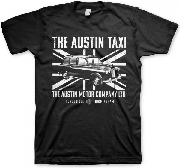 Austin Healey The Austin Taxi T-Shirt Black