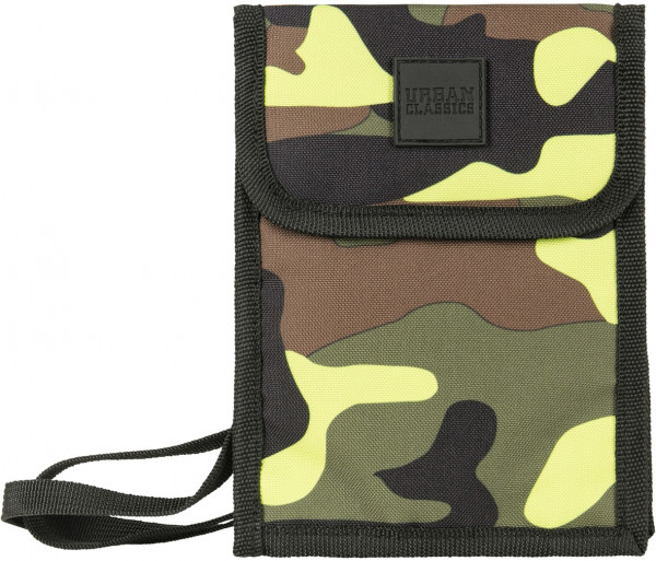 Urban Classics Tasche Neck Pouch Oxford Frozenyellow Camouflage