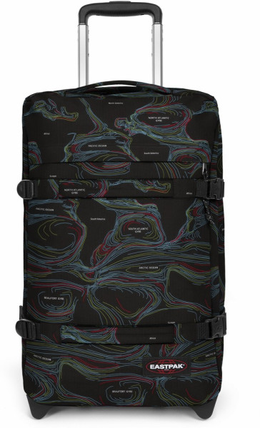 Eastpak Rolltasche Wheeled Luggage Transit'R S Map Black