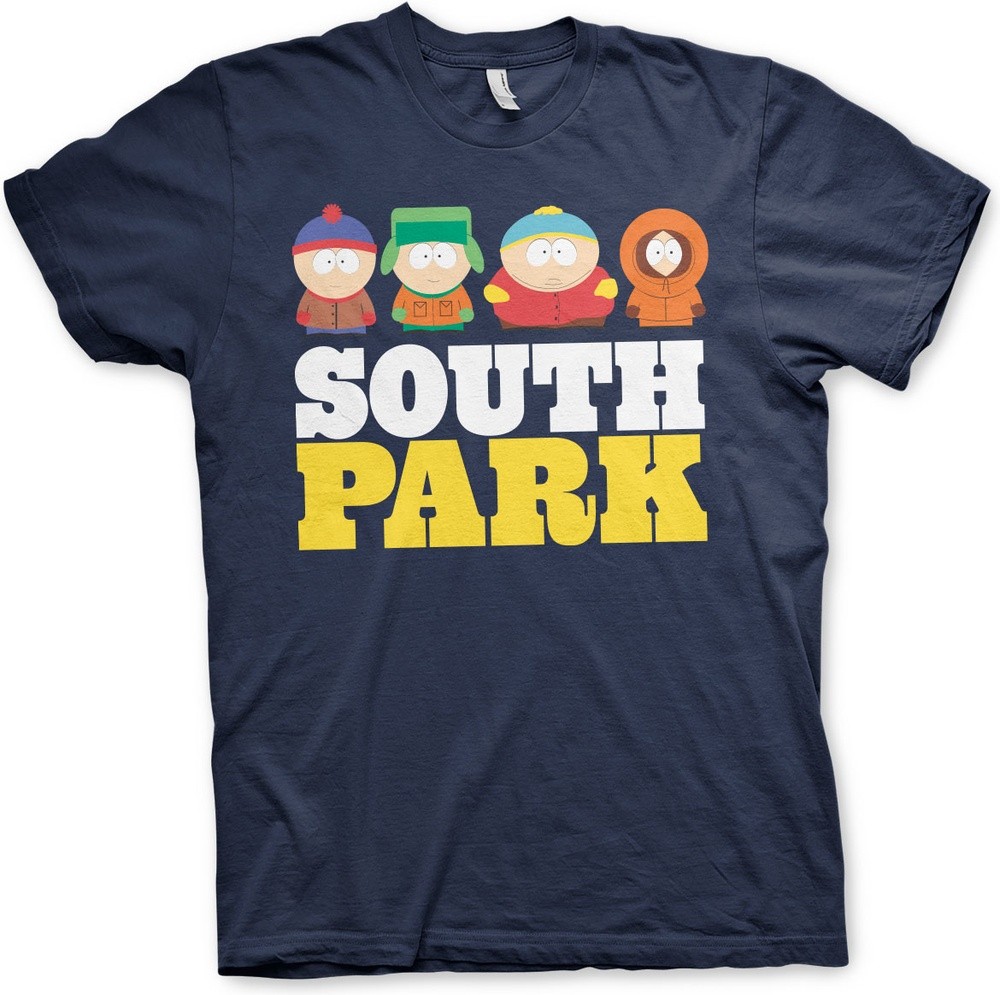 South Park T-Shirt Blau - Herren / Unisex