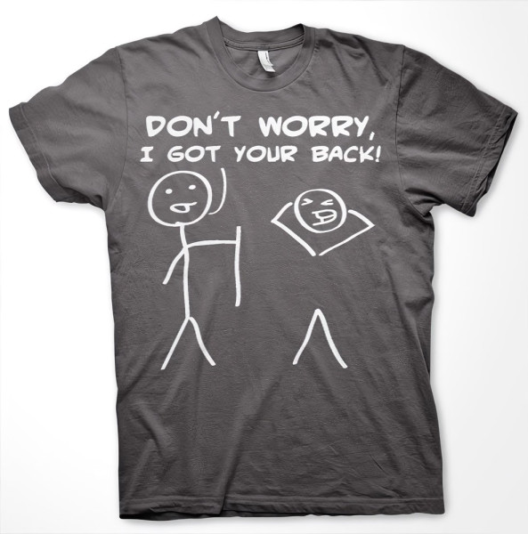 Hybris Don't Worry, I Got Your Back! T-Shirt Dark-Grey