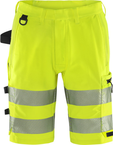 Fristads High Vis Green Stretch-Shorts Kl. 2 2648 GSTP