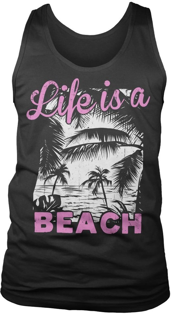 Hybris Life Is A Beach Tank Top - Herren / Unisex