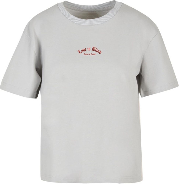 Mister Tee Damen Love Is Blind Love Is Cruel Tee MST018