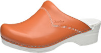 Sanita Clogs Damen Sandalen Pastel Royal Pumpkin