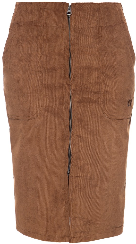 Brown corduroy skirt queen store