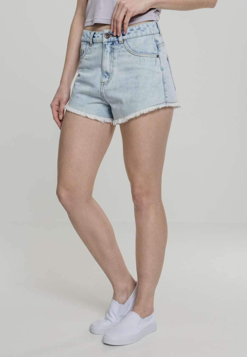 CityComfort Shorts Womens Tieners Zomer Jegging Denim Shorts voor Vrouwen Knielengte Shorts Vakantie Casual Maat 8-20 Rekbare Hoge Taille Knielengte Shorts Elastische Taille, Zwart, 44