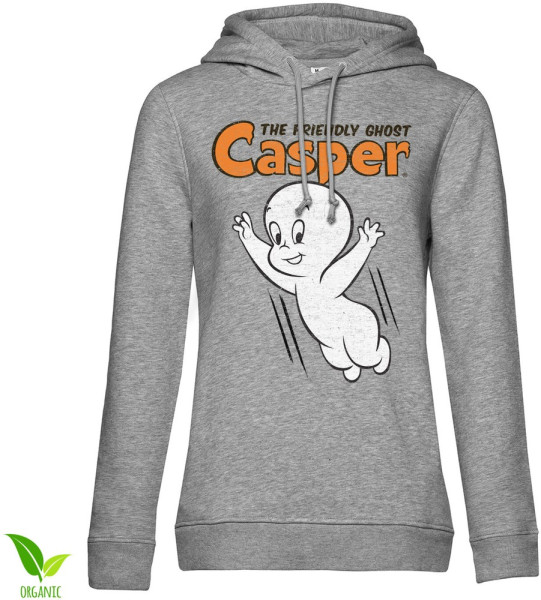 Casper The Friendly Ghost Girls Hoodie Damen Heather-Grey