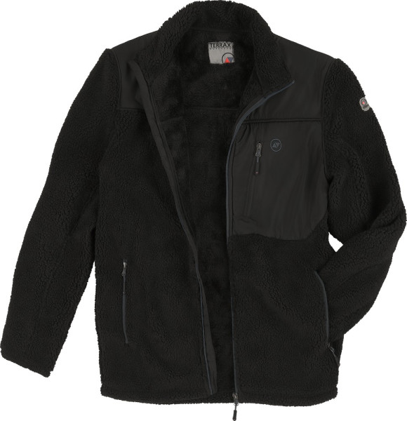 Terrax Workwear Faserpelzjacke Schwarz