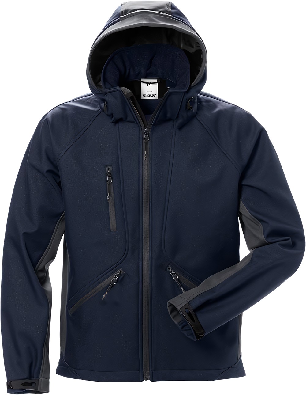 Fristads Acode Softshell-Jacke 1414 SHI Marine/Dunkelgrau - Herren / Unisex