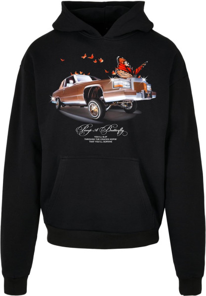 MT Upscale Sweatshirt Pimp A Butterfly Heavy Oversize Hoody Black