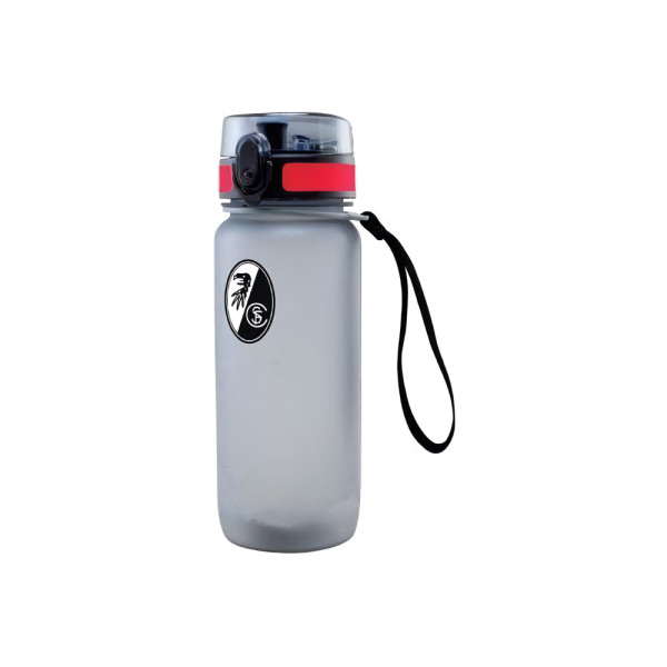 SC Freiburg SCF Trinkflasche Fußball Grau-650ml