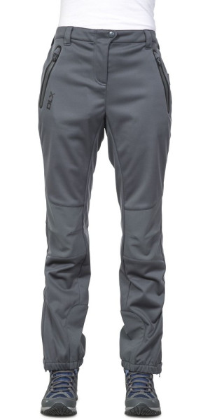 DLX Damen Wanderhose Sola - Female Softshell Trousers Carbon