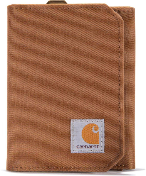 Carhartt Portemonnaie Nylon Duck Trifold Wallet Carhartt® Brown