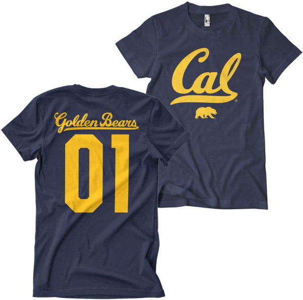 Berkeley University of California Golden Bears 01 T-Shirt Navy