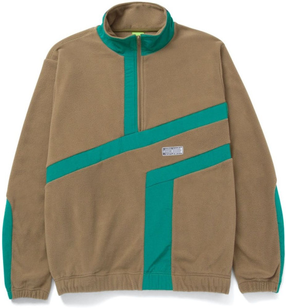 HUF Sweatshirt Range Quarter Zip Polar Fleece Sweater FL00183