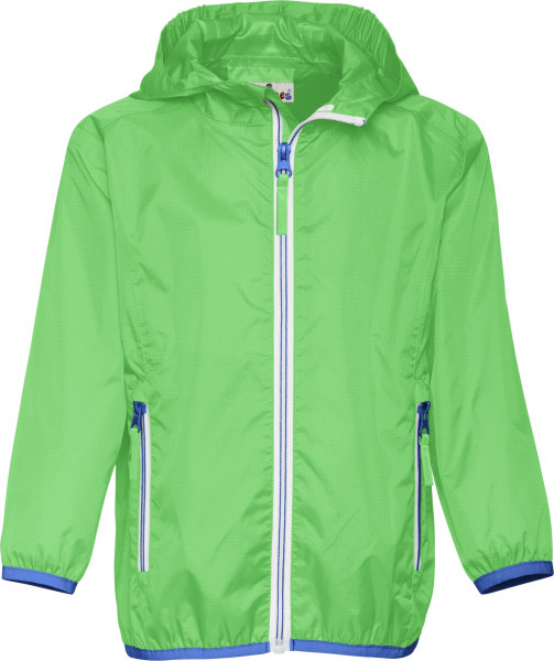 Playshoes Kinder Regenjacke faltbar grün