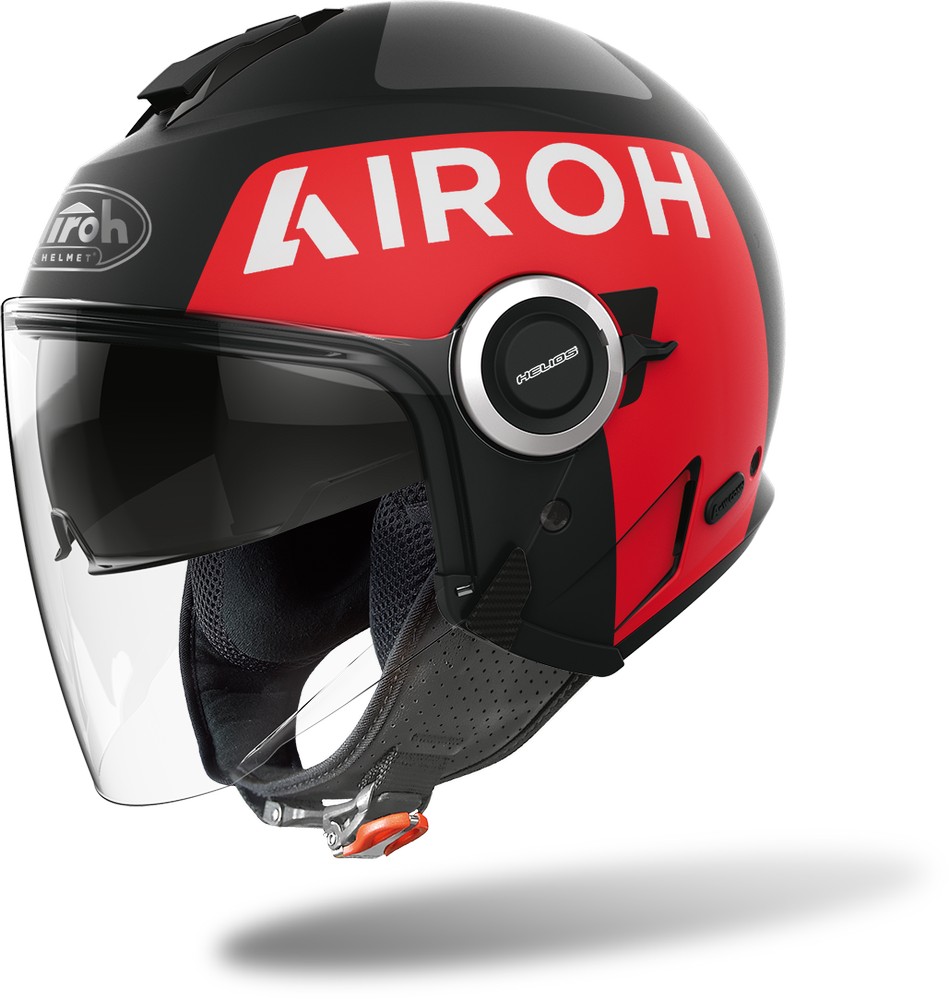 Airoh Integralhelm Helios Up Schwarz Matt - Herren / Unisex