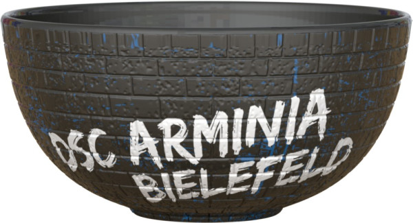 Arminia Bielefeld Becher Relief Fussball Blau