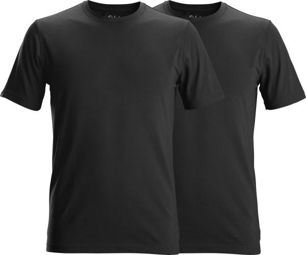 Snickers Workwear T-Shirts (2 Stück) schwarz