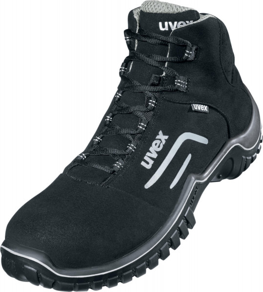 Uvex Motion Style Stiefel S2 69798 Schwarz, Silber (69798)