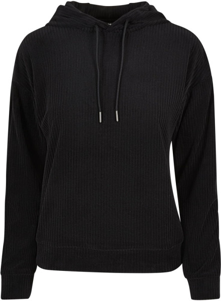 Urban Classics Damen Ladies Velvet Rib Hoody