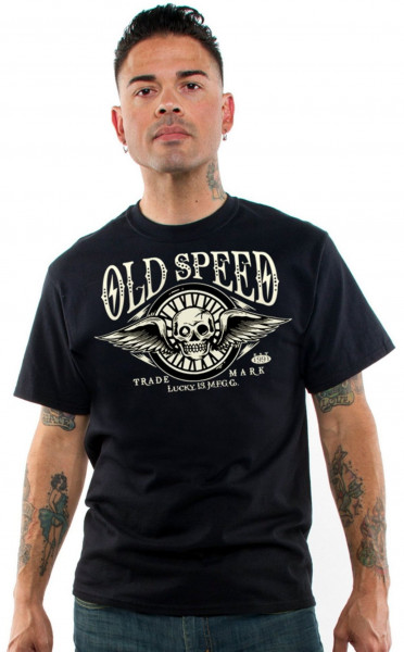 Lucky 13 T-Shirt Octane Black