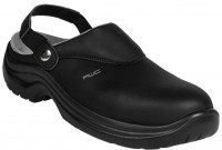 AWC Footwear Berufsschuhe Sandale mit Stahlkappe in Schwarz