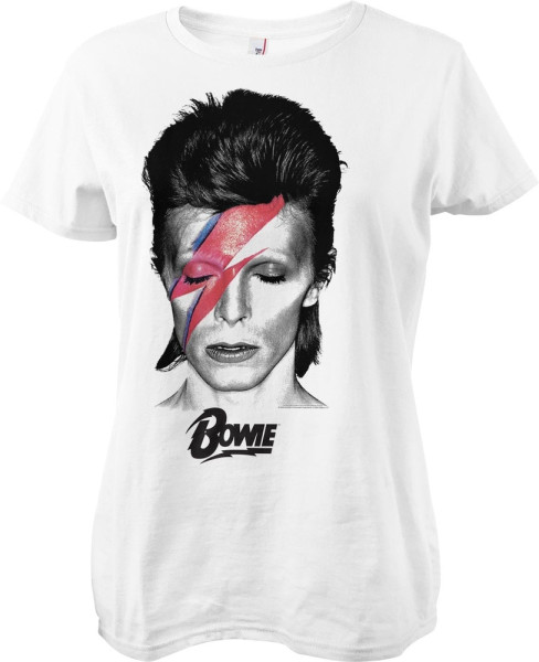 David Bowie Damen Aladdin Sane Girly Tee PS-5-DBO006-H95-15
