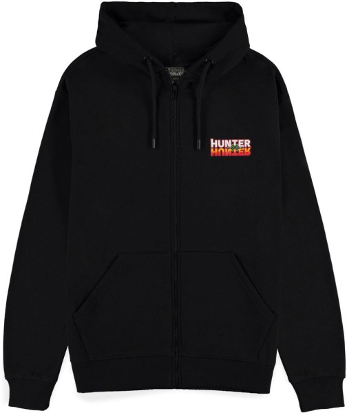 Hunter X Hunter - Black Gon Freecss - Men's Zipper Hoodie Black