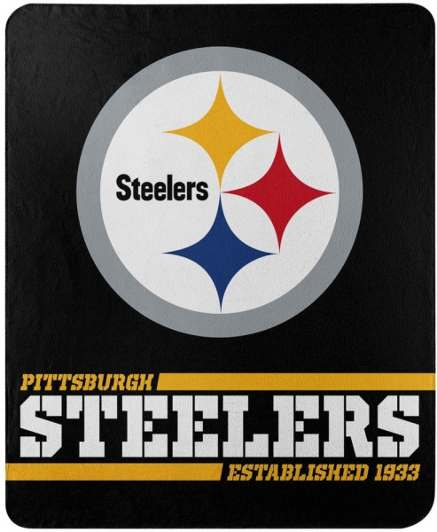 Pittsburgh Steelers Fleece Decke Split Wide American Football