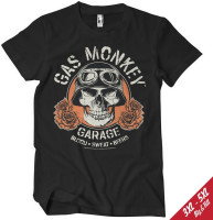 Gas Monkey Garage T-Shirt Skull T-Shirt GMG-1-GMG042-H76-5