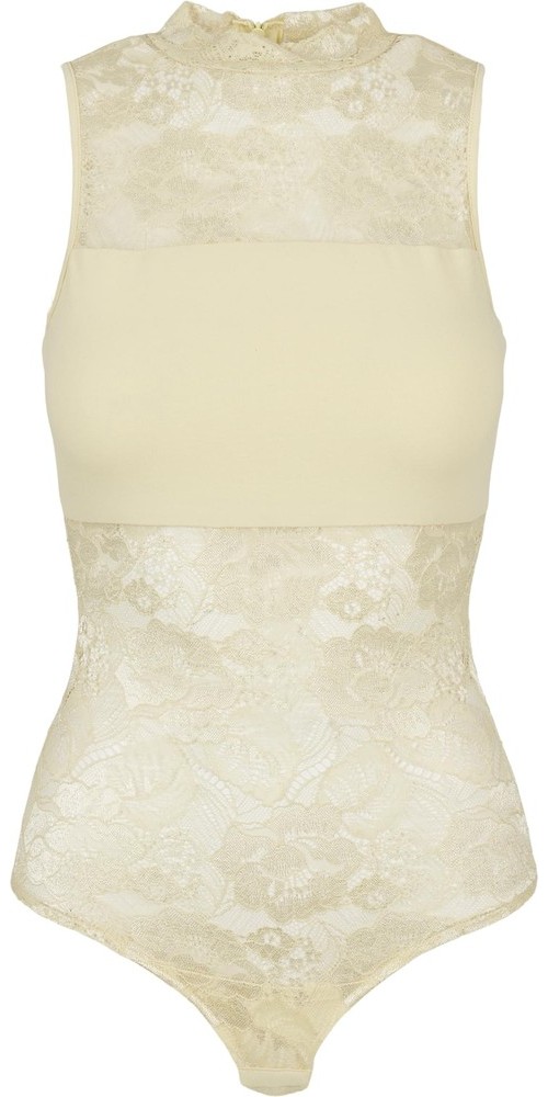 Urban Classics Damen Ladies Laces Body Softyellow - Damen