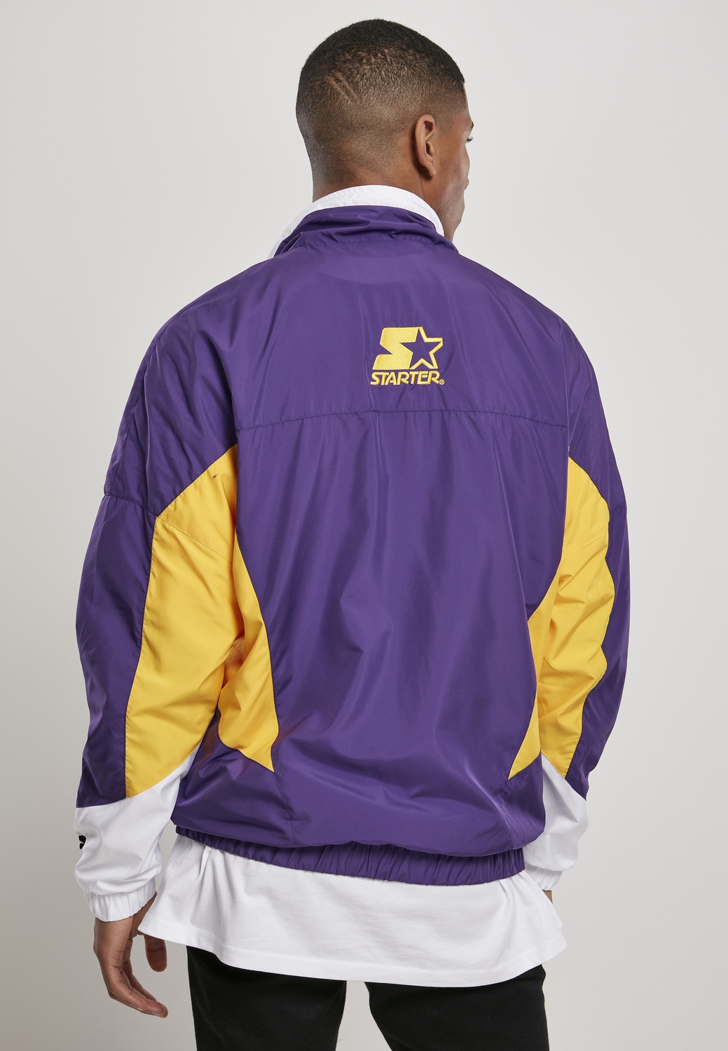 Starter Black Label Jacke Track Jacket Realviolet/Californiayel