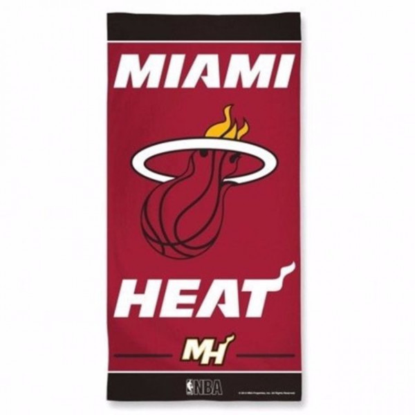 Miami Heat Strandtuch Basketball NBA Red